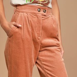 Lulus corduroy pants